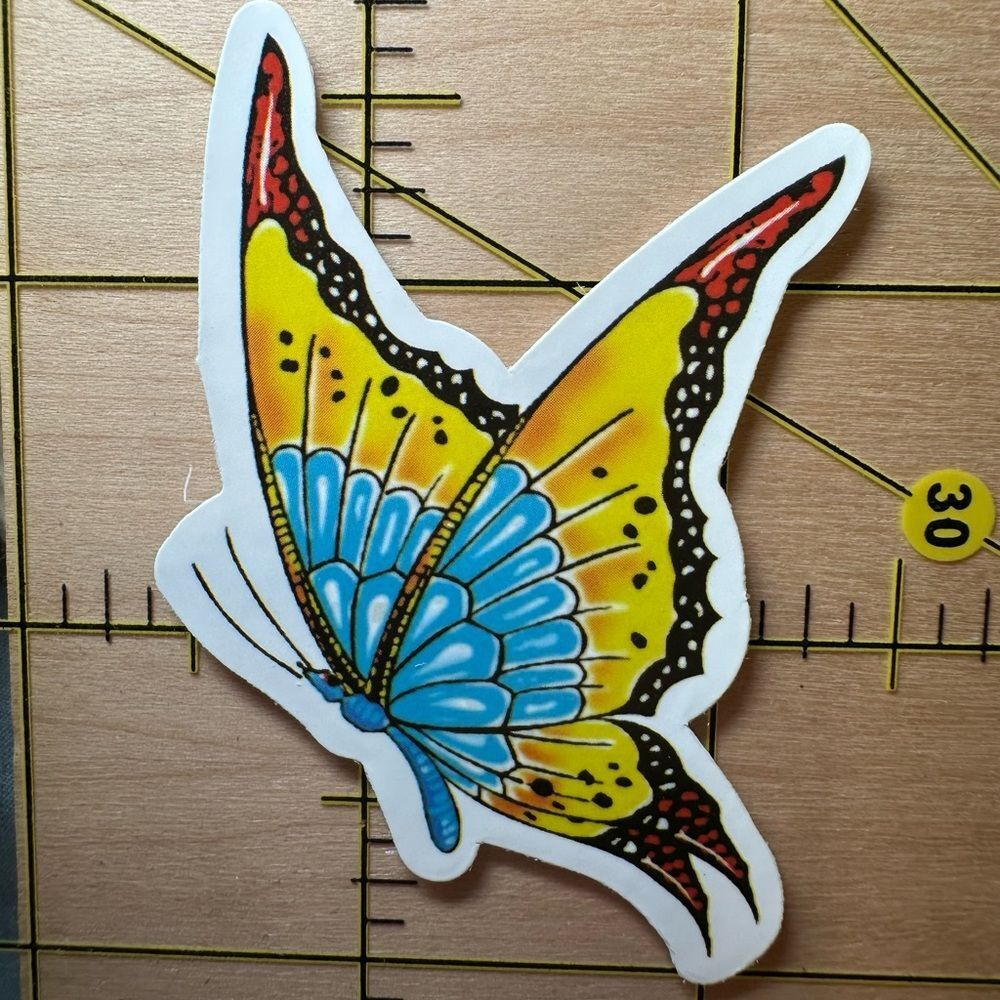💜13/$13 +Bundle Sticker Sale | Butterfly Animal Waterproof Sticker
